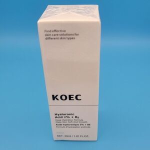 SEALED KOEC Hyaluronic Acid 2% + B5 - 30 ml - New in Box
